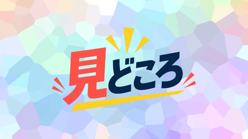韓国ドラマ孤島のエリートドクターの見どころを紹介するカラフルな見どころの文字のイメージ画像