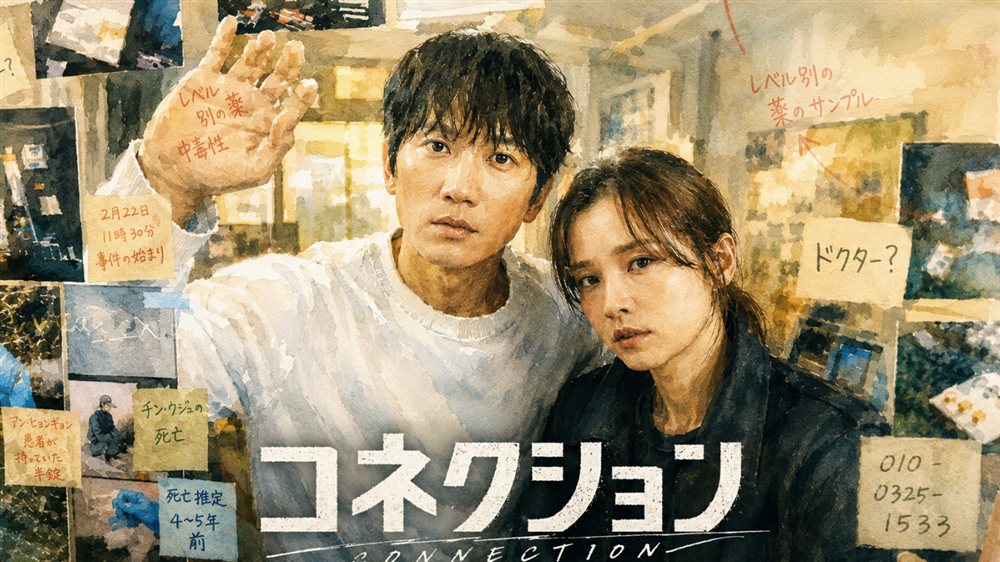 チソン前作『コネクション』イメージ、2024 SBS演技大賞で今年のドラマ賞を受賞した麻薬サスペンスはLemino・U-NEXTで配信中